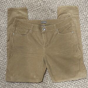 New Directions Tan Skinny Pants